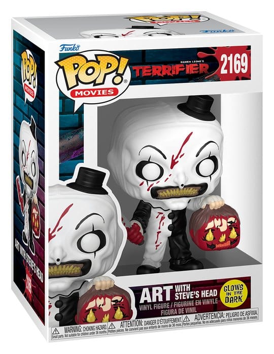 Terrifier POP! Movies Vinyl Figur Art with Head 9 cm