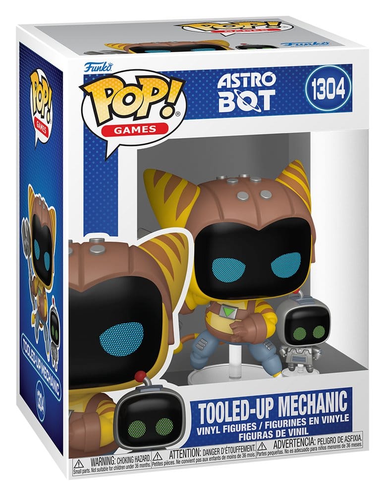 Astro Bot POP! Vinyl Figur TU Mechanic 9 cm