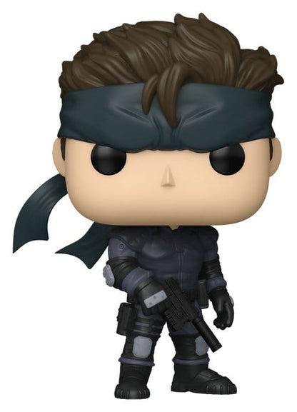 Metal Gear Solid POP! Games Vinyl Figur Solid Snake 9 cm