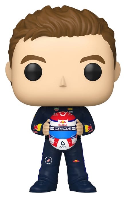 Formula One POP! Racing Vinyl Figur Verstappen (Holding Helmet) 9 cm