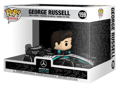 Formel 1 POP! Rides Super Deluxe Vinyl Figur Mercedes Benz - George Russell 15 cm