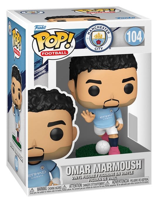 Manchester City POP! Football Vinyl Figur Omar Marmoush 9 cm