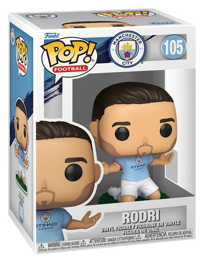 Manchester City POP! Football Vinyl Figur Rodri 9 cm