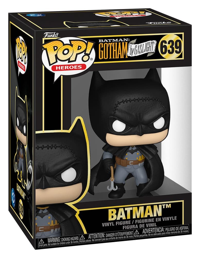 DC Through the Years POP! Heroes Vinyl Figur Batman (Gotham by Gaslight) 9 cm