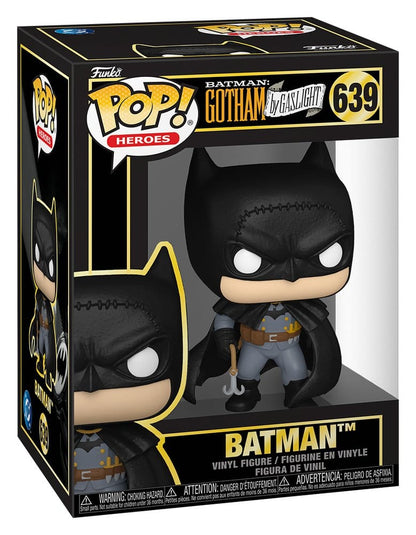 DC Through the Years POP! Heroes Vinyl Figur Batman (Gotham by Gaslight) 9 cm