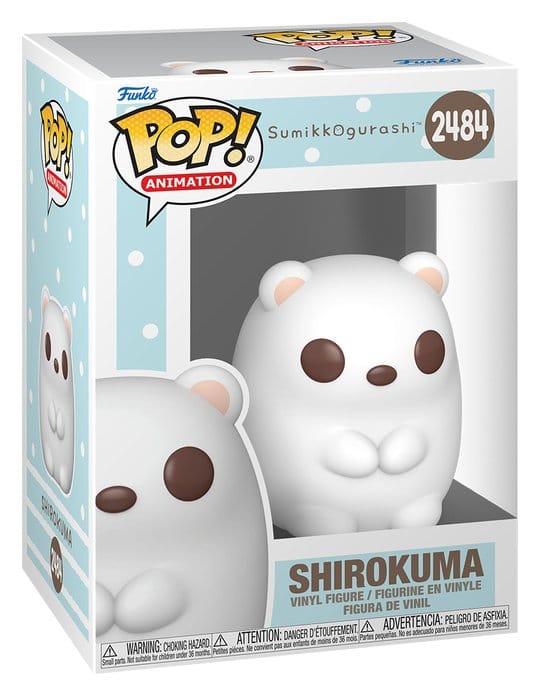 Sumikko Gurashi POP! Animation Vinyl Figur Shirokuma 9 cm