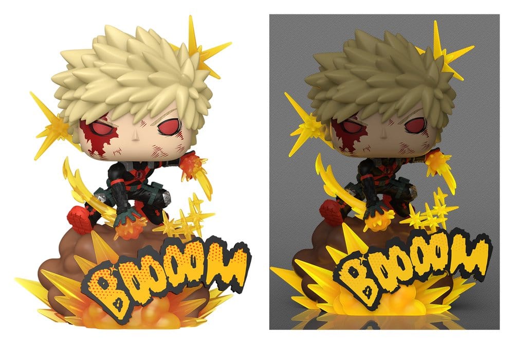 My Heo Academia POP! Deluxe Vinyl Figur Bakugo w/CH(GW) 9 cm