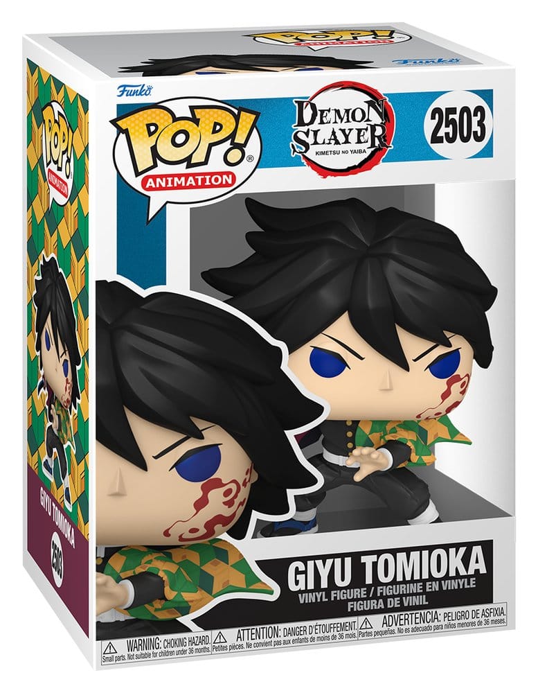 Demon Slayer: Kimetsu no Yaiba - The Movie POP! Animation Vinyl Figur Giyu 9 cm