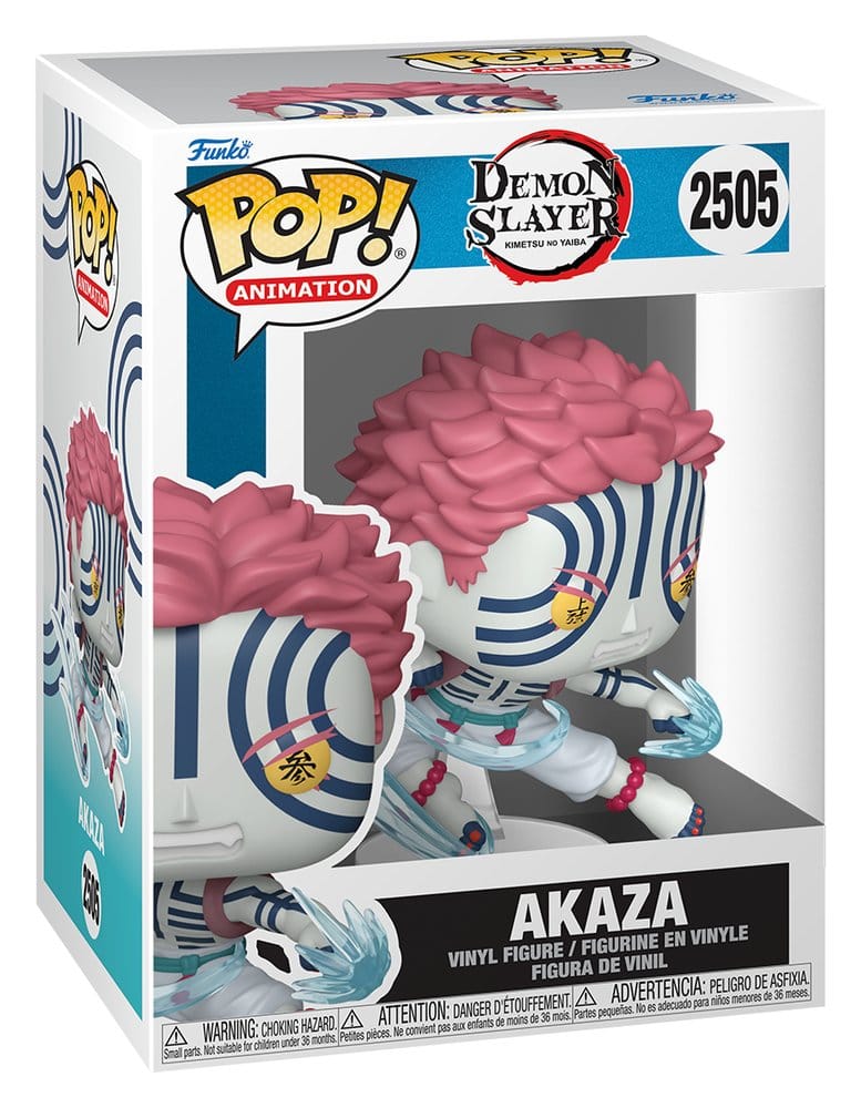 Demon Slayer: Kimetsu no Yaiba - The Movie POP! Animation Vinyl Figur Akaza 9 cm