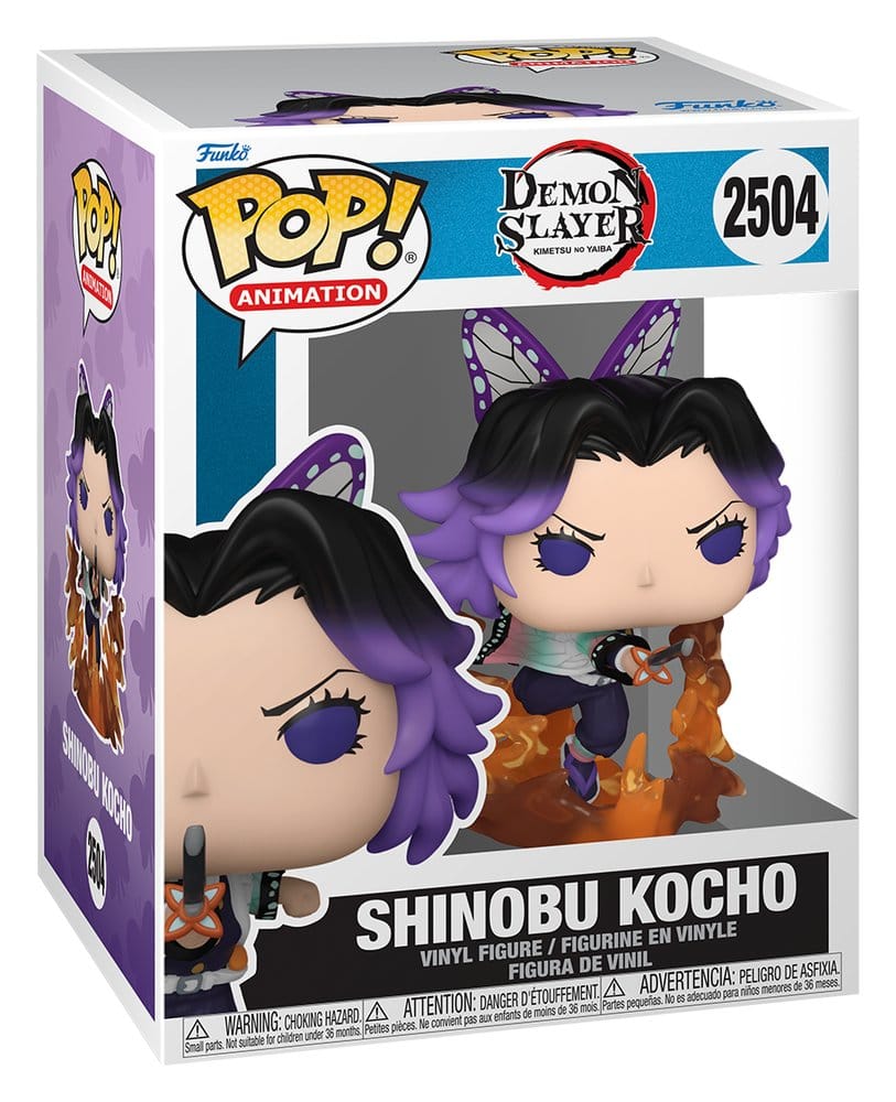 Demon Slayer: Kimetsu no Yaiba - The Movie POP! Premium Vinyl Figur Shinobu 9 cm