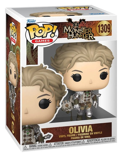 Monster Hunter Wilds POP! Games Vinyl Figur Olivia 9 cm