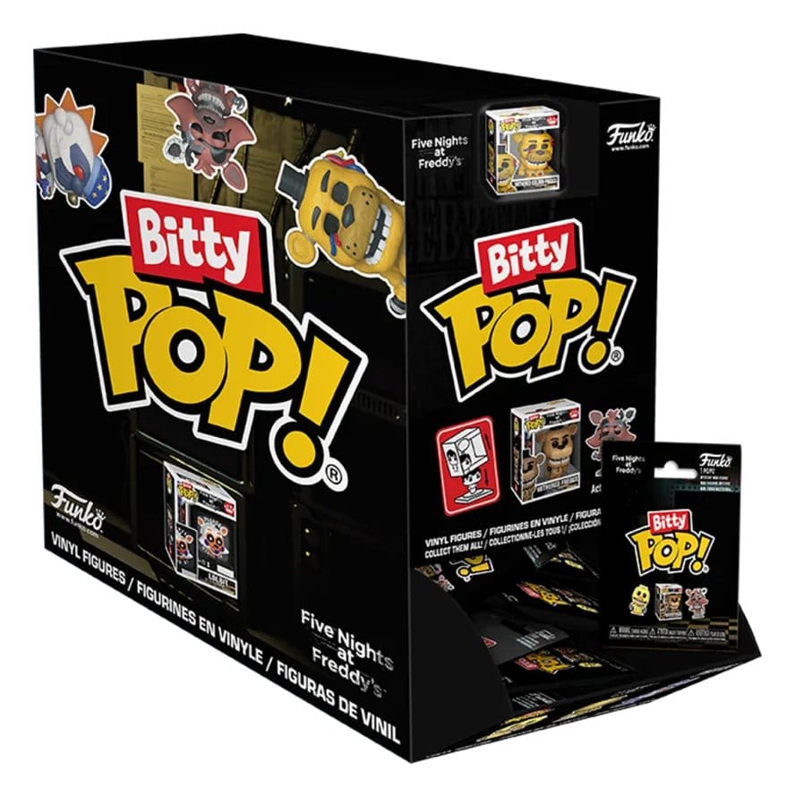 Five Nights at Freddy's Bitty POP! Vinyl Figuren 2 cm Display (32)