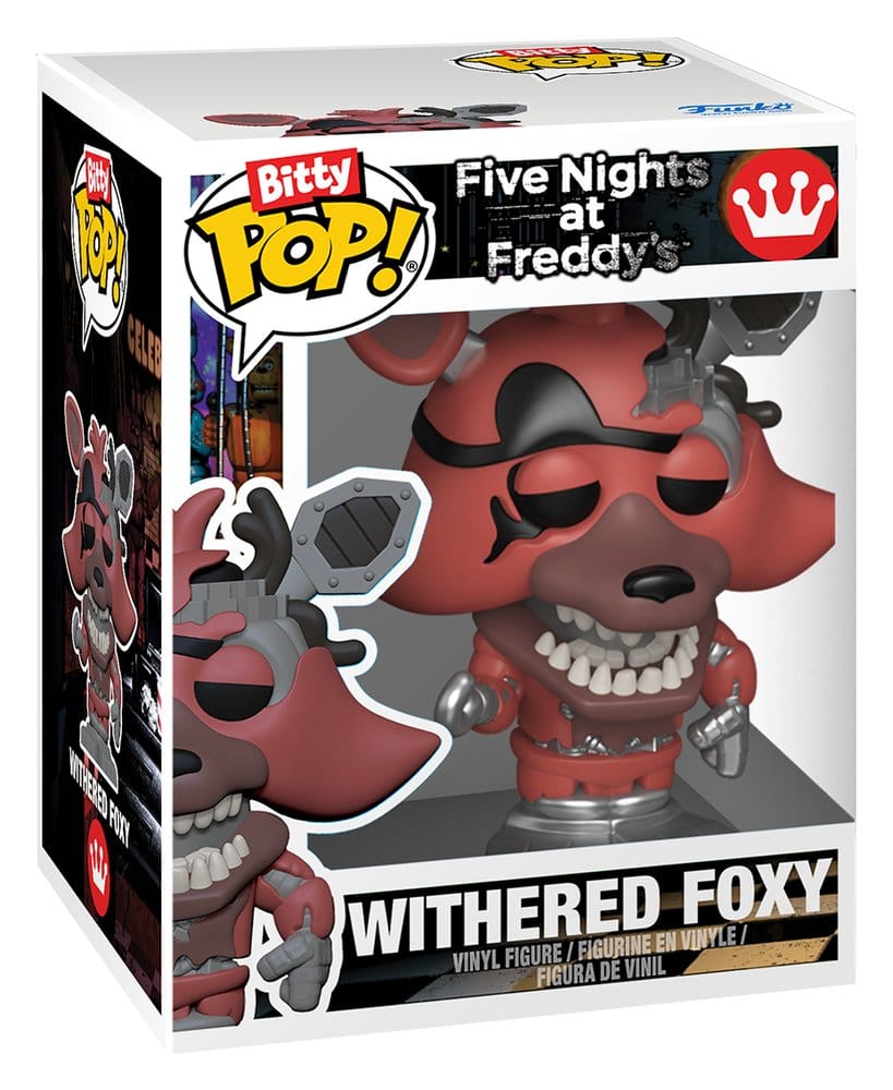 Five Nights at Freddy's Bitty POP! Vinyl Figuren 2er-Pack Withered Foxy & Marionette 2 cm