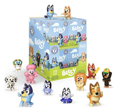 Bluey Mystery Minis Minifiguren 5 cm Bluey Display (12)
