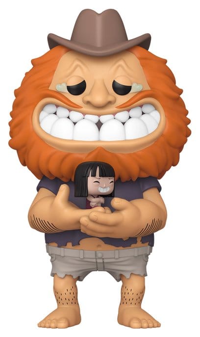 One Piece Super Sized POP! Animation Vinyl Figur Saul w/ Nico Robin 15 cm