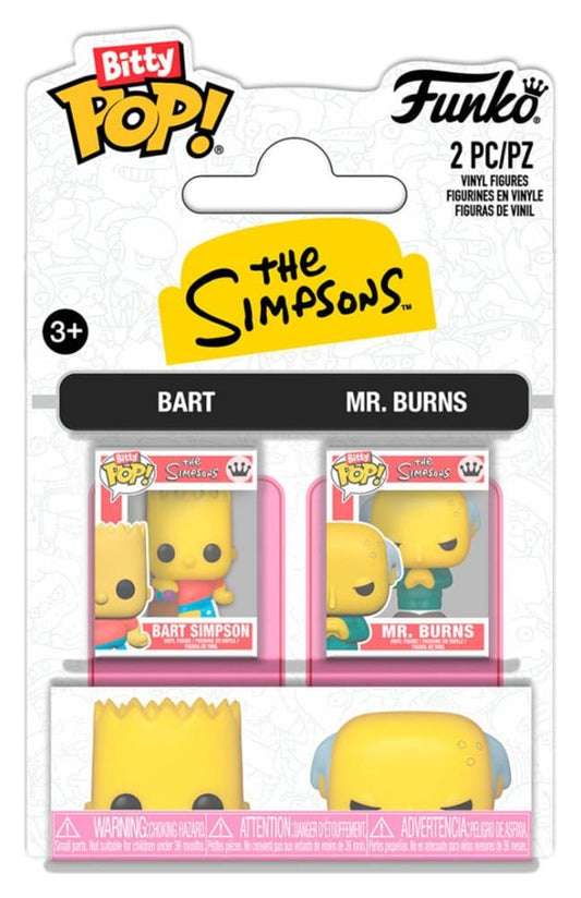 Simpsons Bitty POP! Vinyl Figuren 2er-Pack B & Mr. B 2 cm
