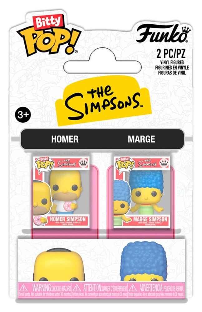 Simpsons Bitty POP! Vinyl Figuren 2er-Pack H & M 2 cm