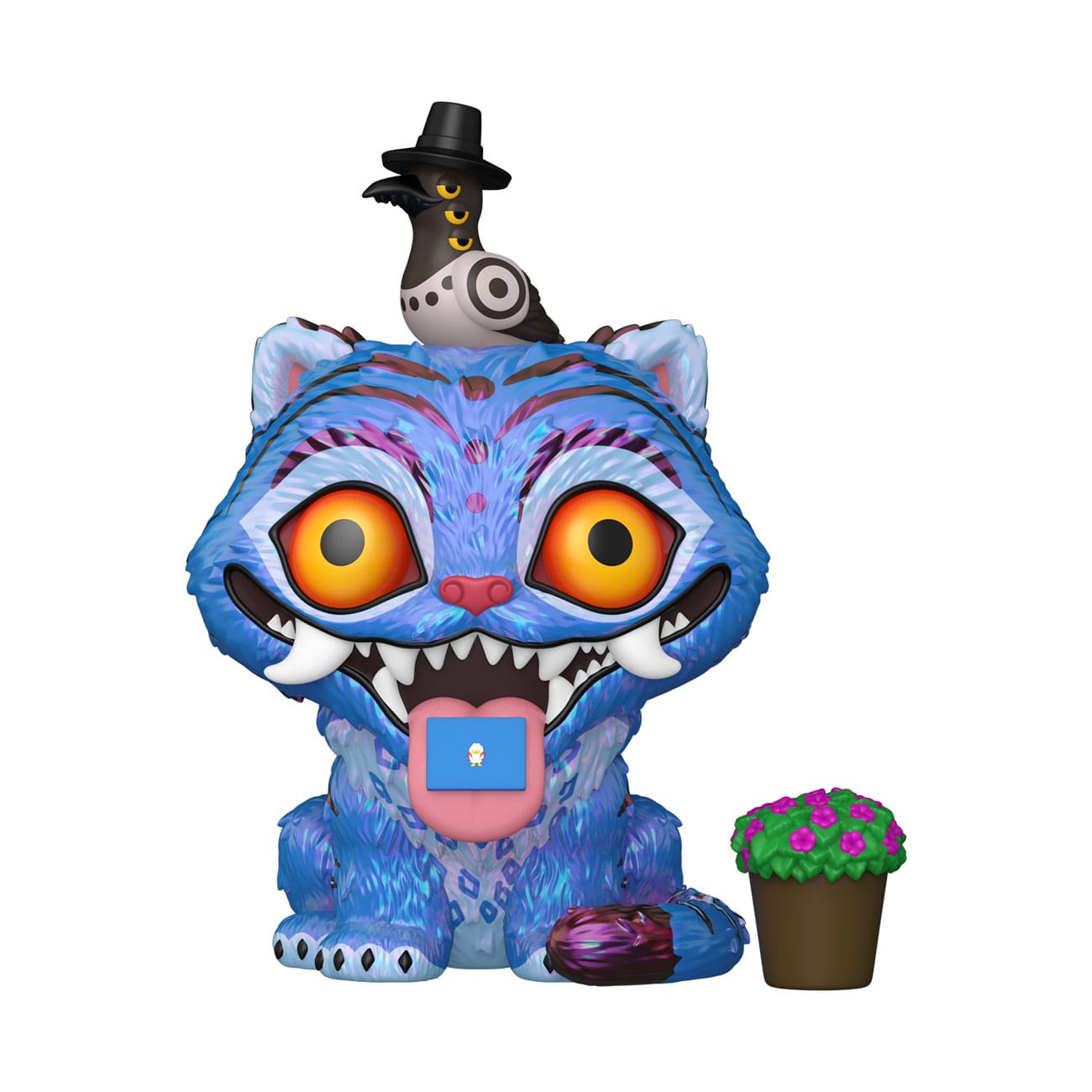 KPop Demon Hunters POP! Animation Vinyl Figur Tiger w/Bird 9 cm