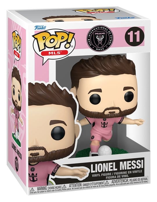EFL POP! MLS Vinyl Figur Inter Miami CF - Lionel Messi (Pink) 9 cm