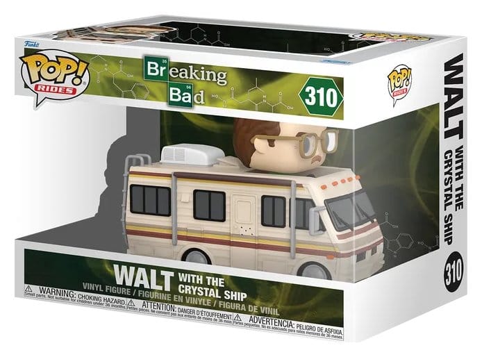Breaking Bad POP! Rides Deluxe Vinyl Figur Walt/RV 9 cm
