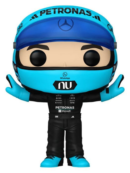 Formular 1 POP! Racing Vinyl Figur Mercedes Benz - George Russell (T-Pose) 9 cm
