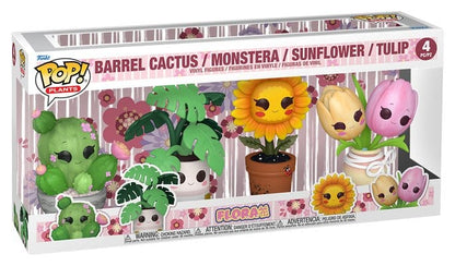 Flora POP! Vinyl Figuren Flora 4PK 9 cm
