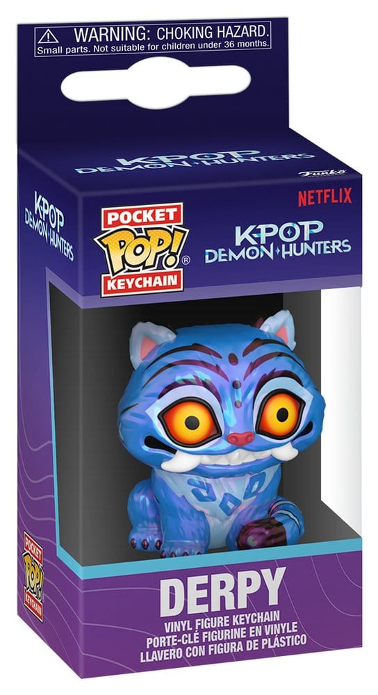 KPop Demon Hunters POP! Vinyl Schlüsselanhänger 4 cm Derpy Display (12)