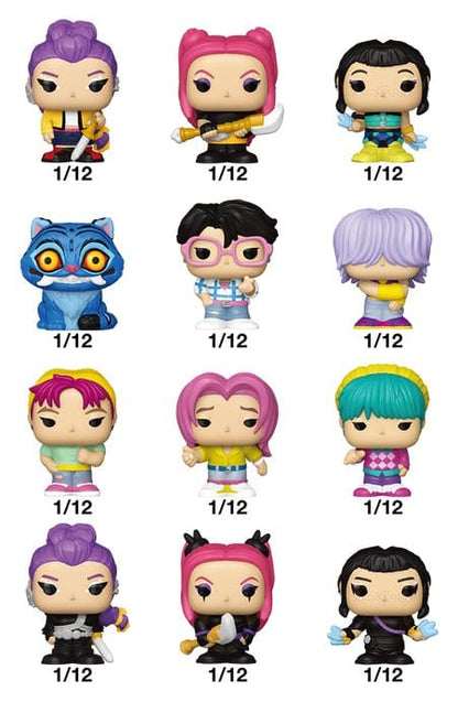 KPop Demon Hunters Bitty POP! Single Vinyl Figuren Display (24) PDQ 2,5 cm