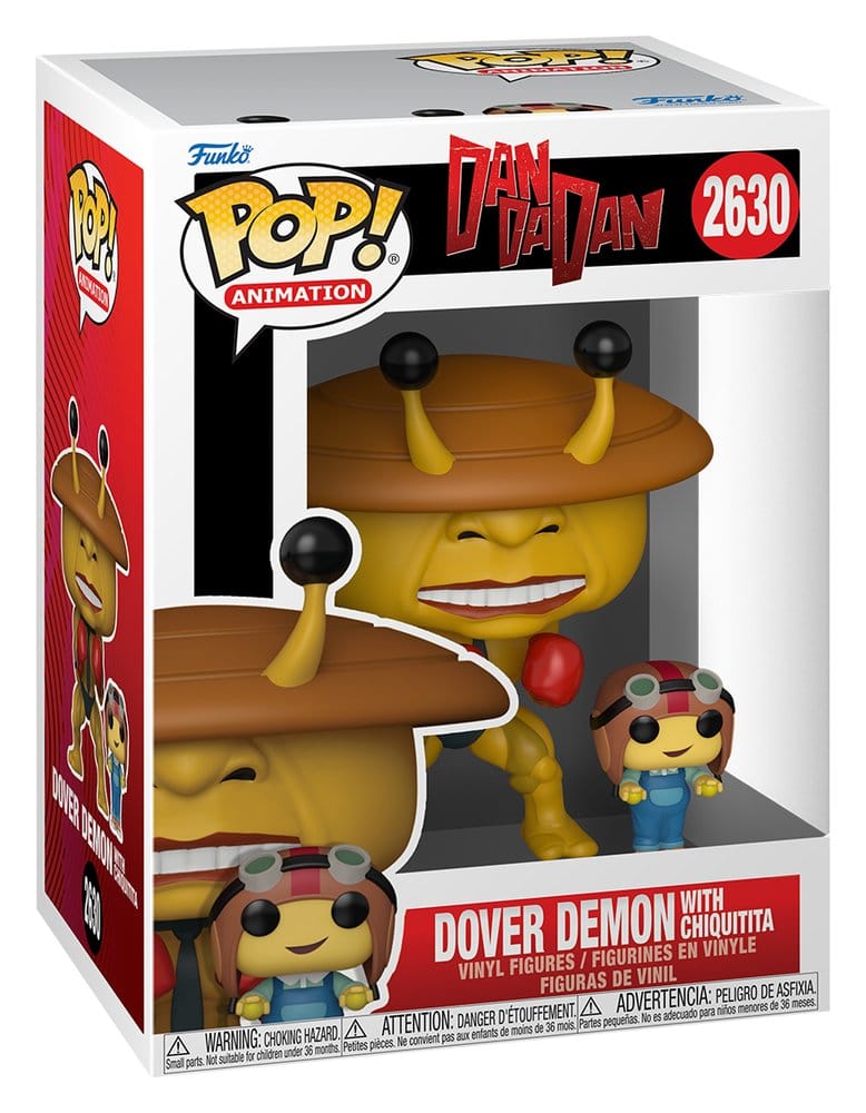 Dandadan POP! & Buddy Vinyl Figur Mr. Mantis & Chiquitita 9 cm
