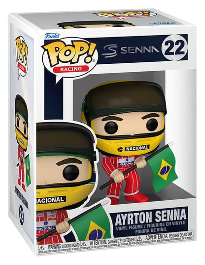 Formular 1 POP! Racing Vinyl Figur McLaren - Senna(Helmet) 9 cm