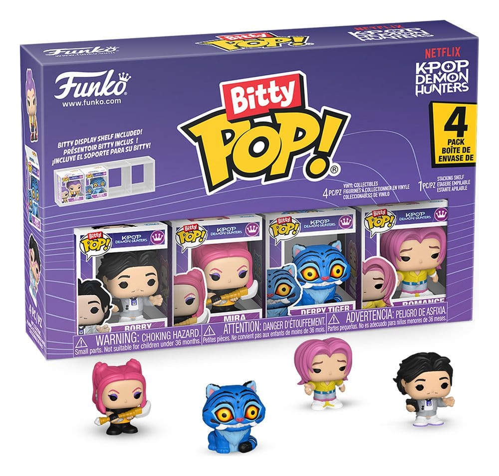 Netflix Bitty POP! Mini Figuren 4er-Pack Mira 2 cm