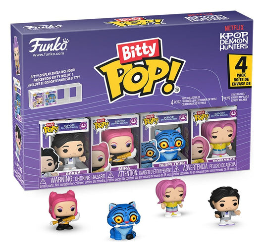 Netflix Bitty POP! Mini Figuren 4er-Pack Mira 2 cm