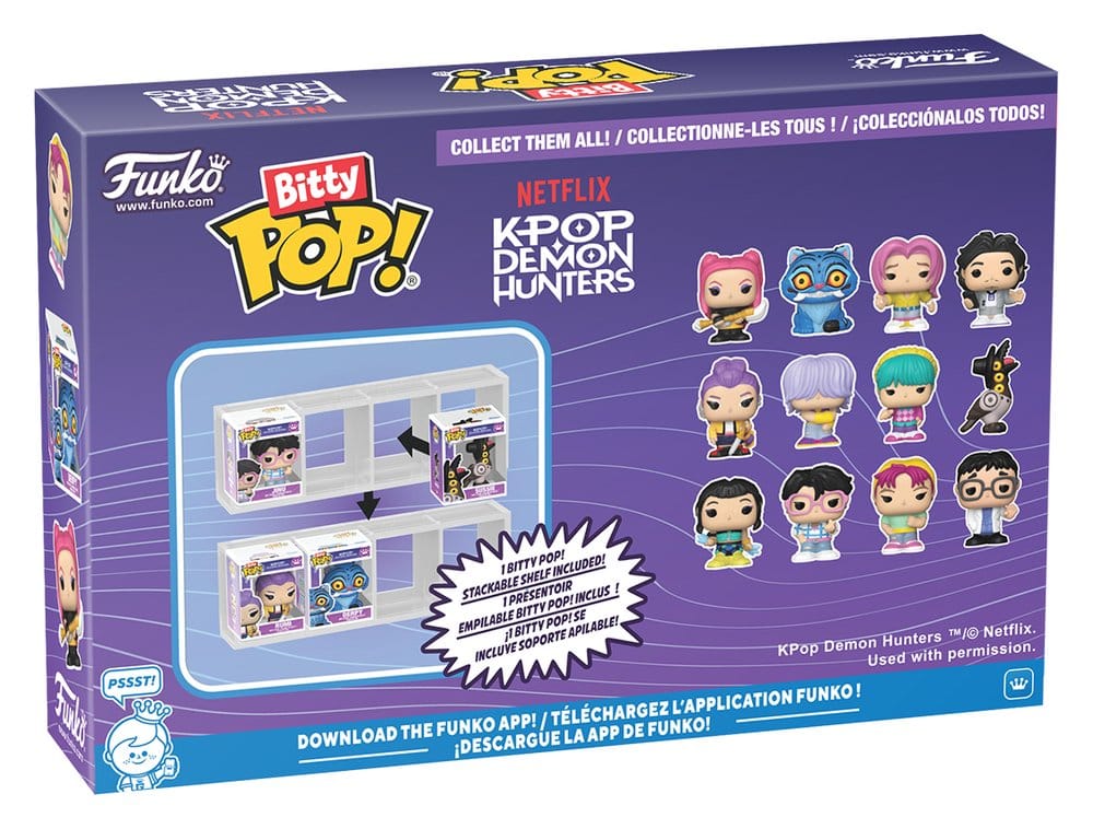 Netflix Bitty POP! Mini Figuren 4er-Pack Mira 2 cm
