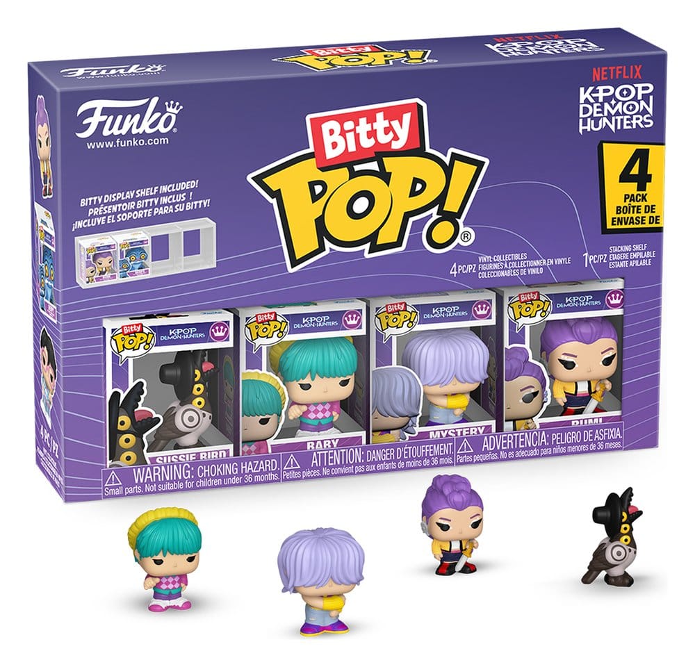 Netflix Bitty POP! Mini Figuren 4er-Pack Rumi 2 cm