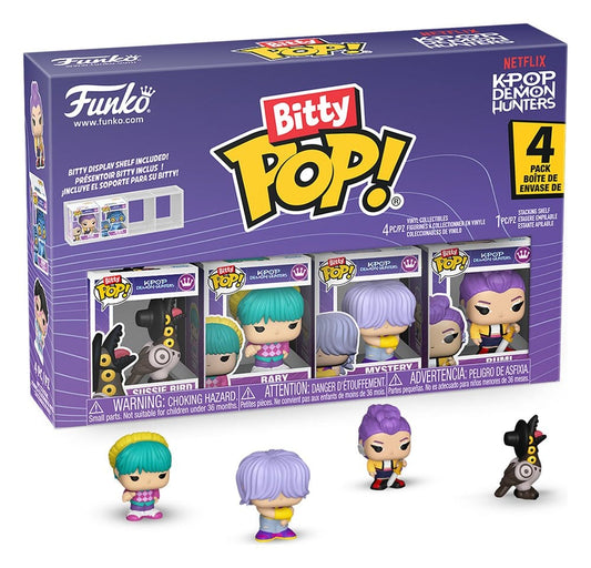 Netflix Bitty POP! Mini Figuren 4er-Pack Rumi 2 cm