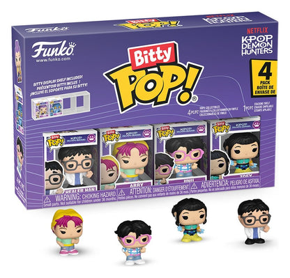 Netflix Bitty POP! Mini Figuren 4er-Pack Zoey 2 cm