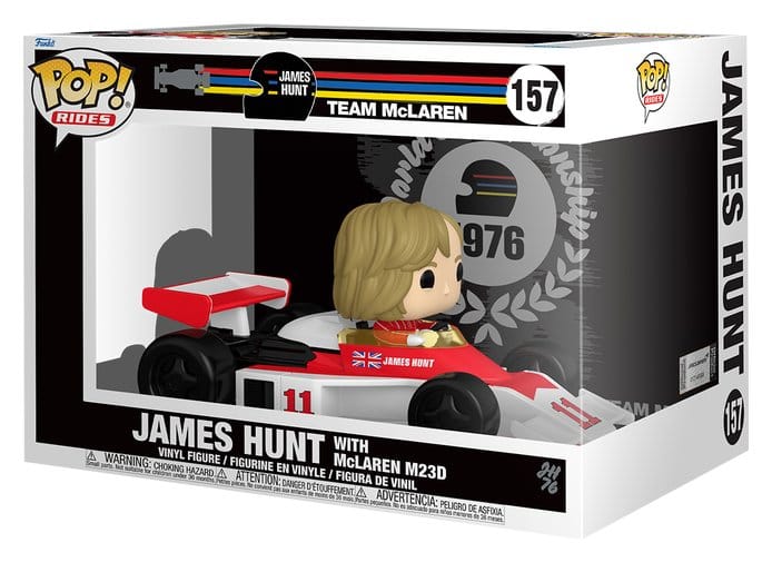 Formel 1 POP! Rides Super Deluxe Vinyl Figur McLaren- Hunt ('76) 15 cm