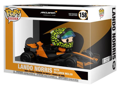 Formel 1 POP! Rides Super Deluxe Vinyl Figur McLaren- Norris 15 cm