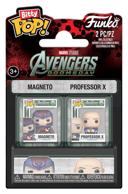 Marvel Bitty POP! Mini Figuren 2er-Pack Magneto & Professor X 2 cm