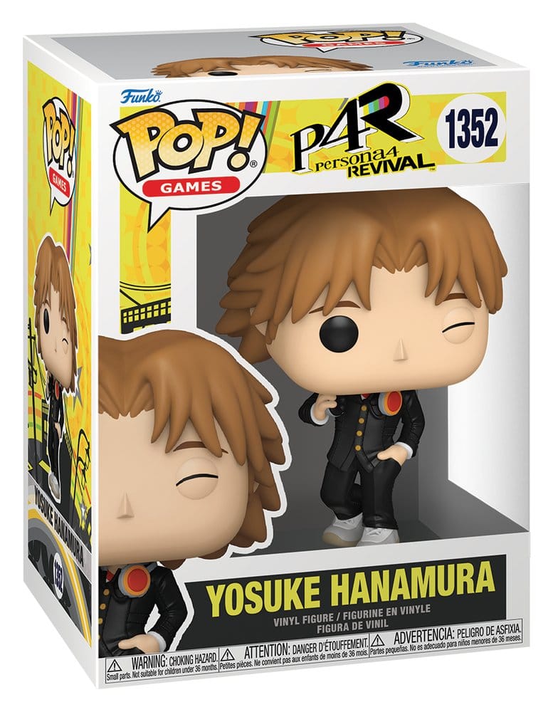 Persona 4 POP! Games Vinyl Figur Yosuke Hanamura 9 cm