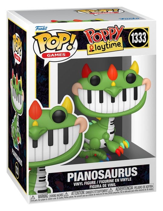 Poppy Playtime POP! Games Vinyl Figur Pianasaurus 9 cm