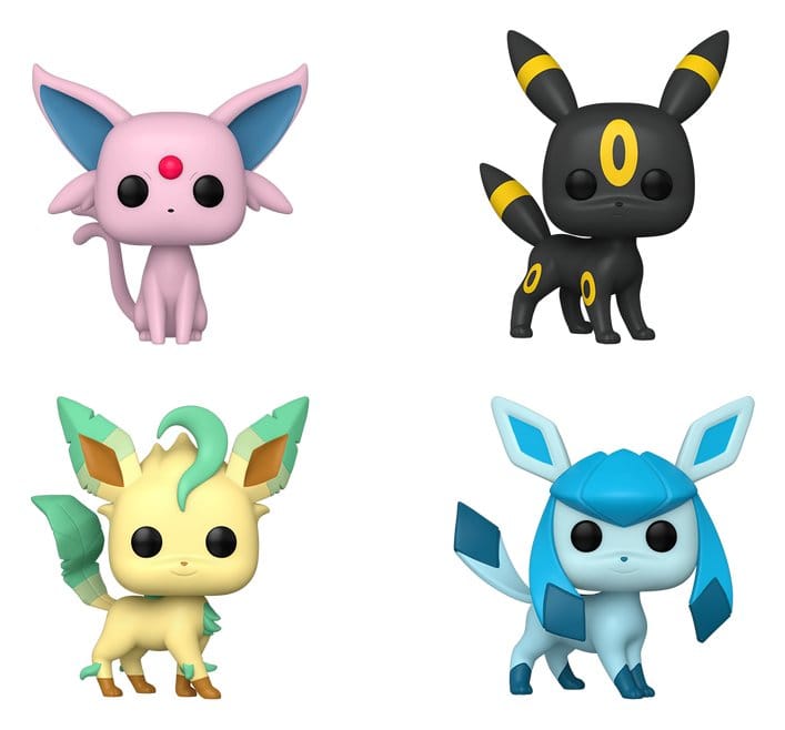 Pokemon POP! Vinyl Figuren 4er-Pack Eeveelutions #2 Bundle 9 cm