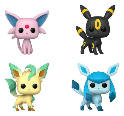 Pokemon POP! Vinyl Figuren 4er-Pack Eeveelutions #2 Bundle 9 cm