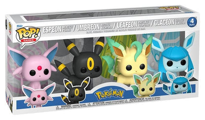 Pokemon POP! Vinyl Figuren 4er-Pack Eeveelutions #2 Bundle 9 cm