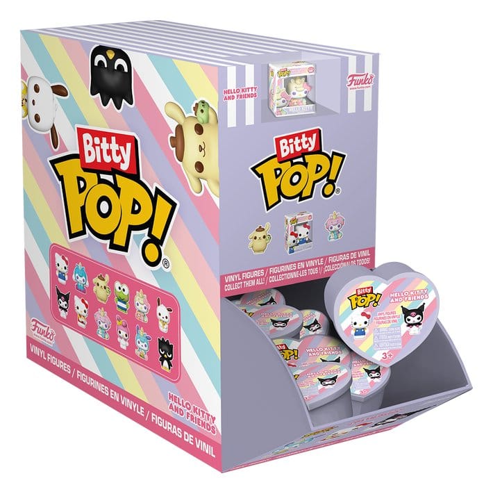 Hello Kitty&Friends POP! Vinyl Figuren Hearts PDQ Display (24) 2,5 cm