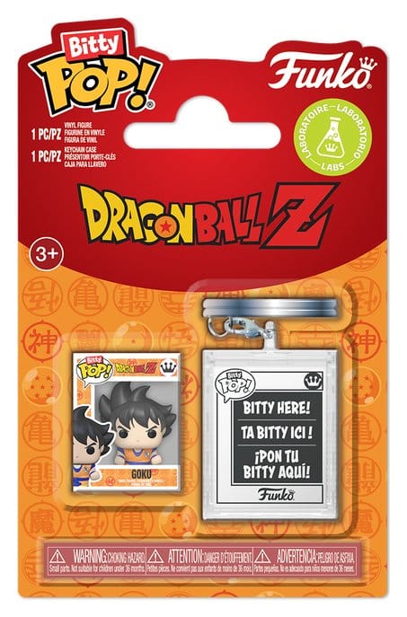 Dragon Ball Z Bitty POP! & Accessory Vinyl Figuren 2er-Pack Goku w/KCHN 2 cm