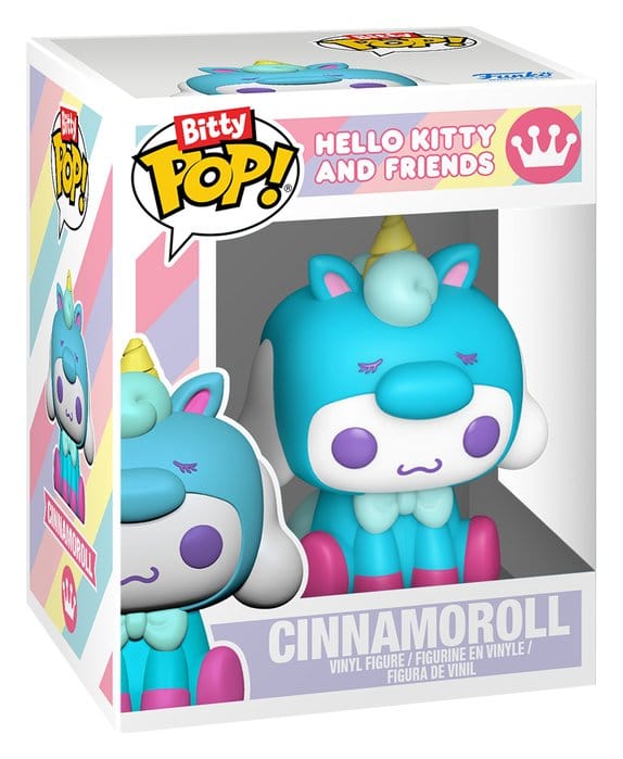 Sanrio Bitty POP! & Accessory Vinyl Figuren 2er-Pack Cinnamoroll w/KCHN 2 cm