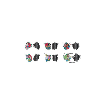 Disney Loungefly POP! Pin Ansteck-Pins Princess Tattoo 3 cm Sortiment (12)