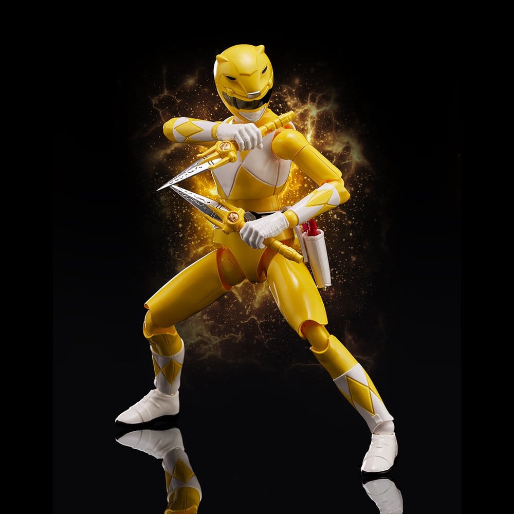 Power Rangers Furai Action Actionfigur Yellow Ranger 13 cm