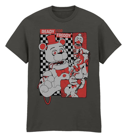 Five Nights at Freddy’s T-Shirt Collage Light Graphite